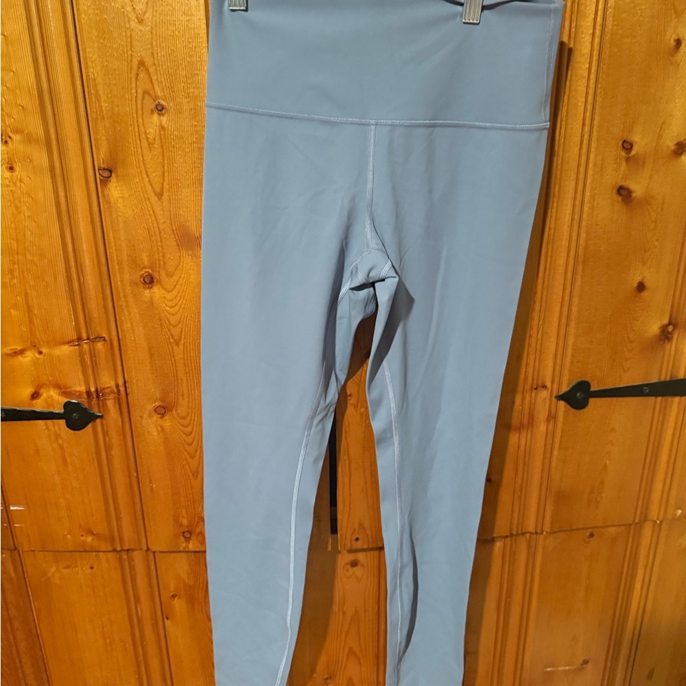 Light Blue High-Waisted Leggings
